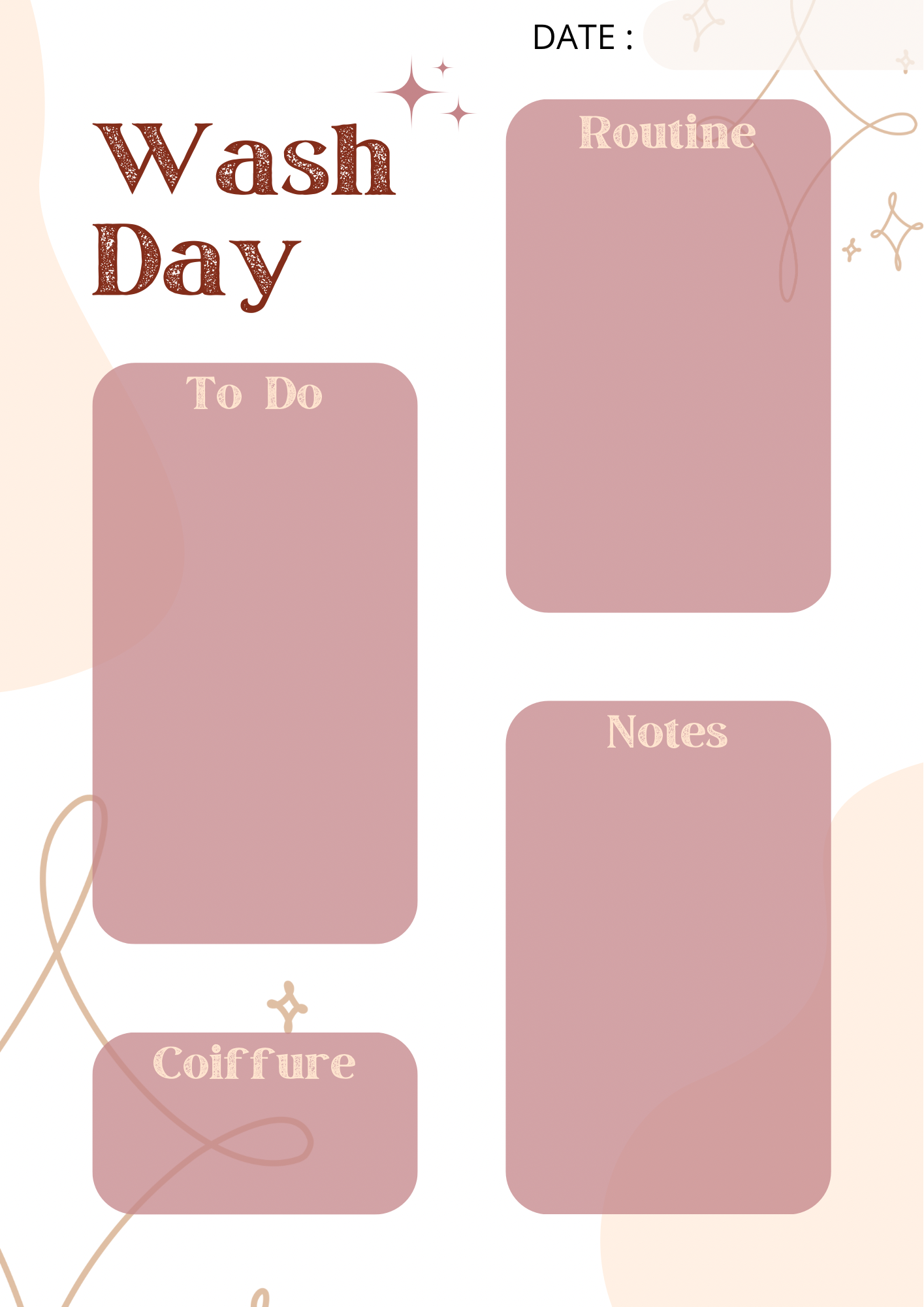 MON JOURNAL CAPILLAIRE