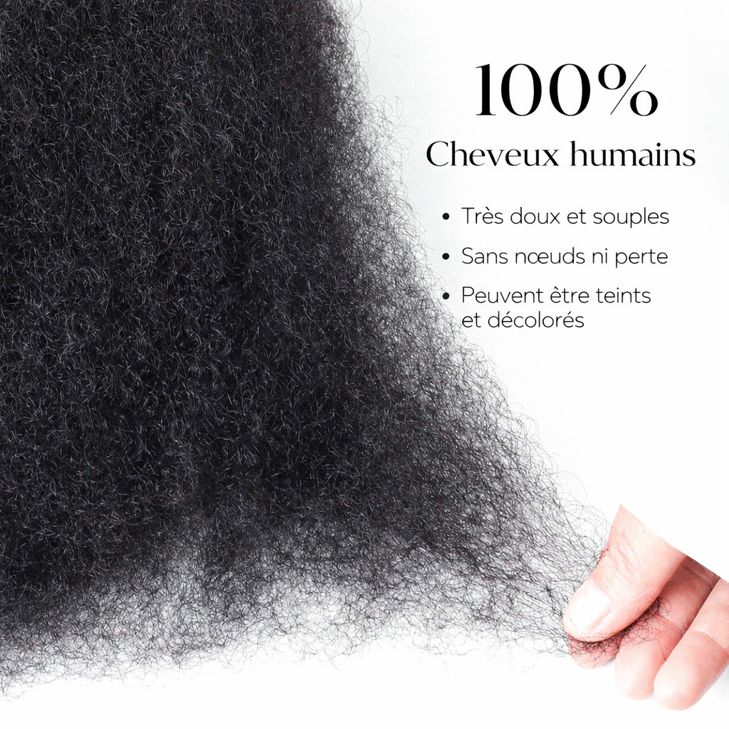 AFRO KINKY HAIR BULK Natural 50g