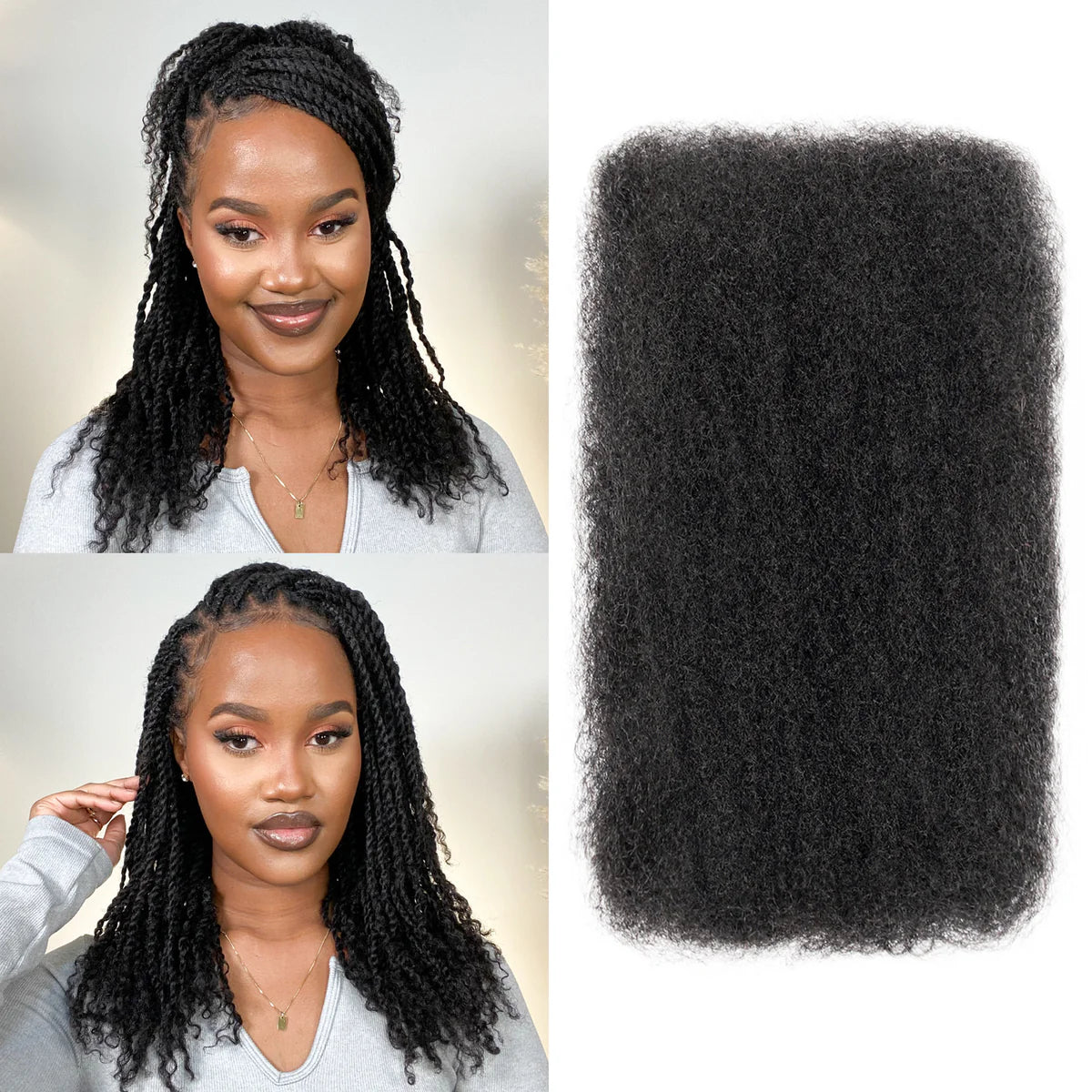 AFRO KINKY HAIR BULK Natural 50g