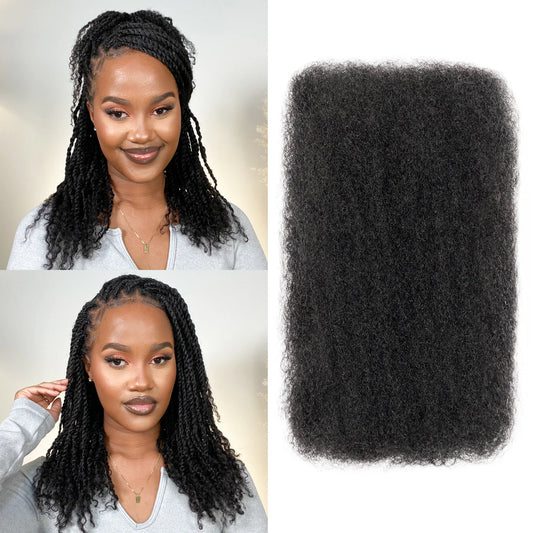 AFRO KINKY HAIR BULK Natural 50g